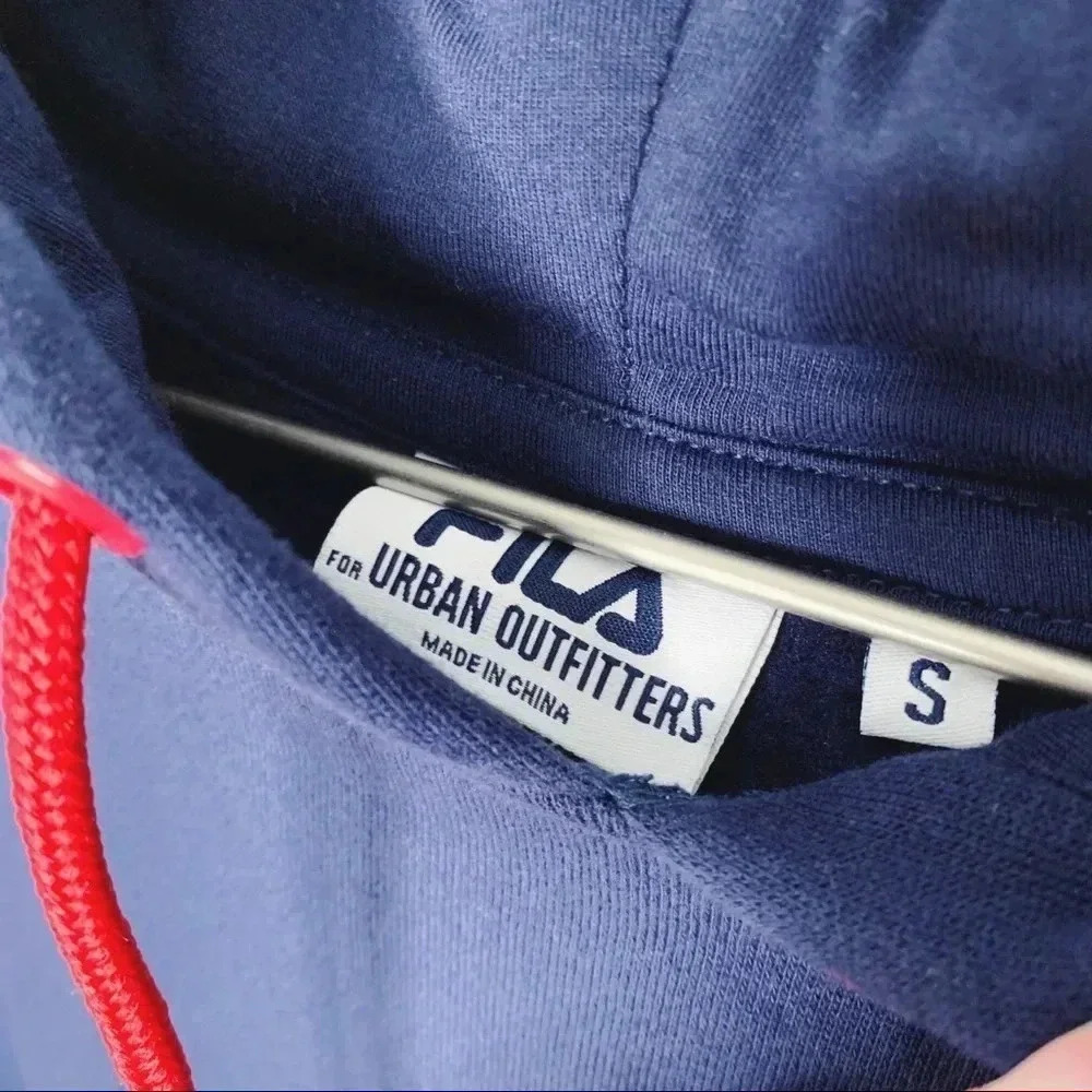 Urban Outfitters FILA Cropped Hoodie - Picture 4 of 7